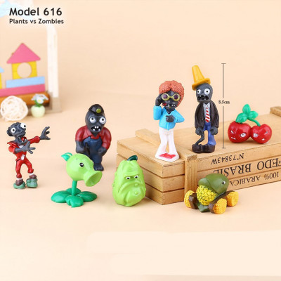 Action Figure Set - Model 616 : Plants vs Zombies